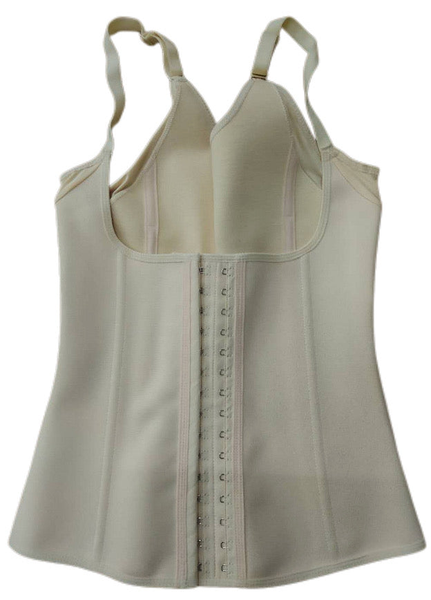 Women's Waist Trainer Vest Extra Firm Light Weight 100% Latex Compression Sculpting Working Out Corset