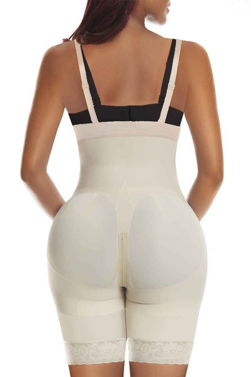 Strapless Body Shaper With Hooks Powernet