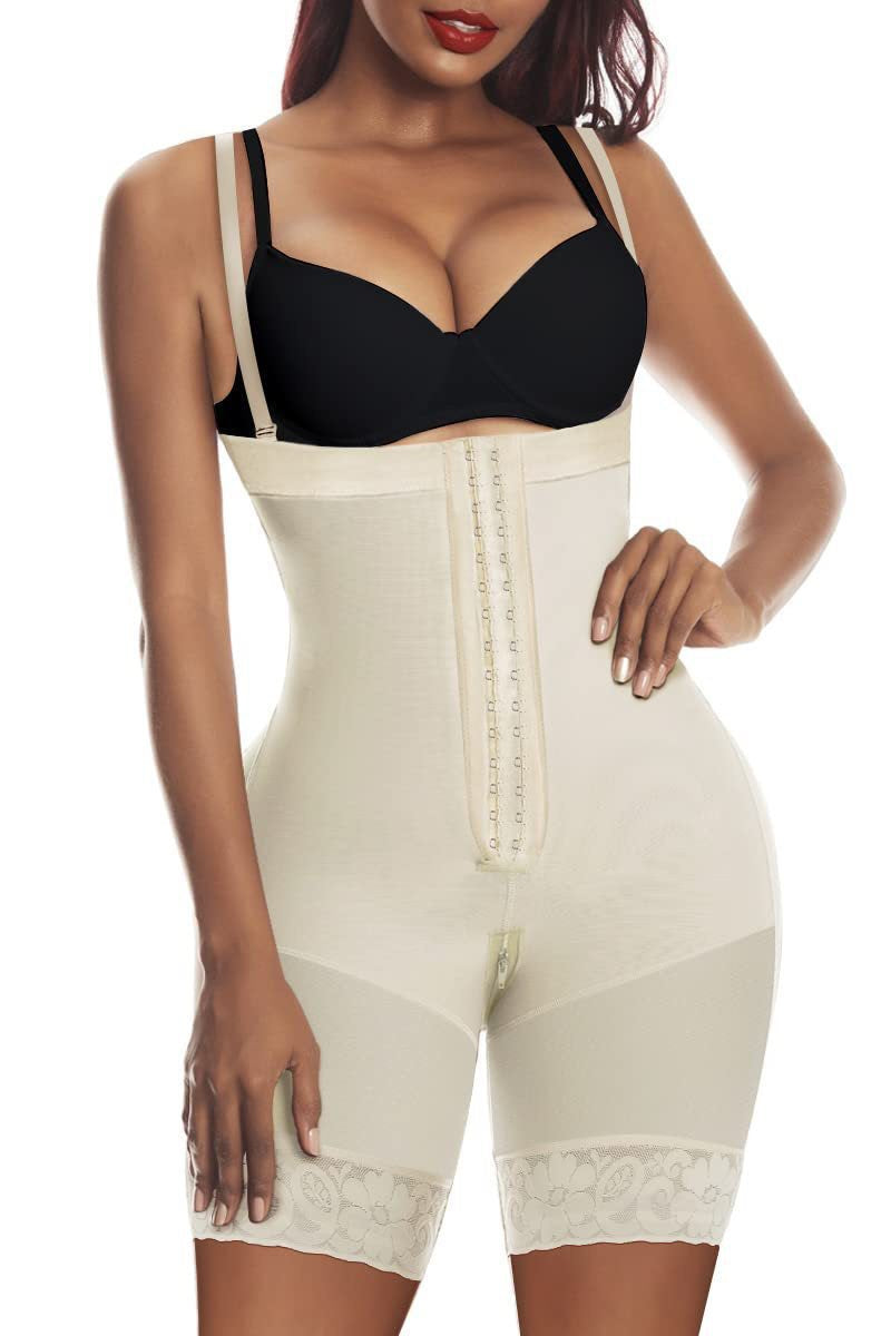 Strapless Body Shaper With Hooks Powernet