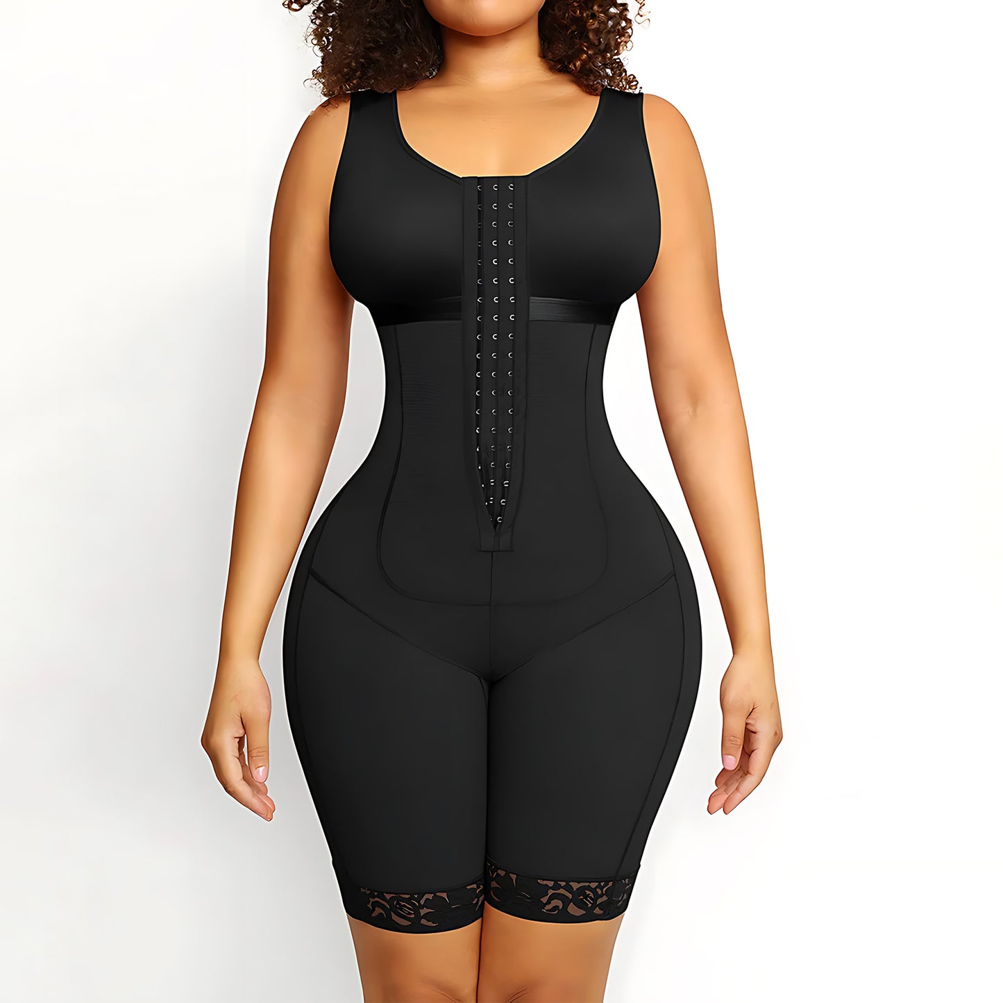 Best Fajas For Plus Size Women High compression Tummy Control With Bra Butt Lifter Full Body Shaper丨Extreme Sliming&Comfort Fit