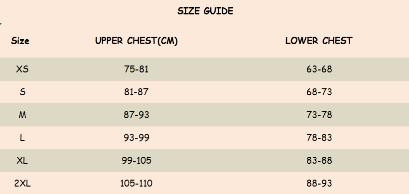 الطبية مشد الصدرية مشد  لبعد العمليات الجراحيةمعحزاممشد الصد ر بتحكم ثلاث مستويات -MMHG40-50