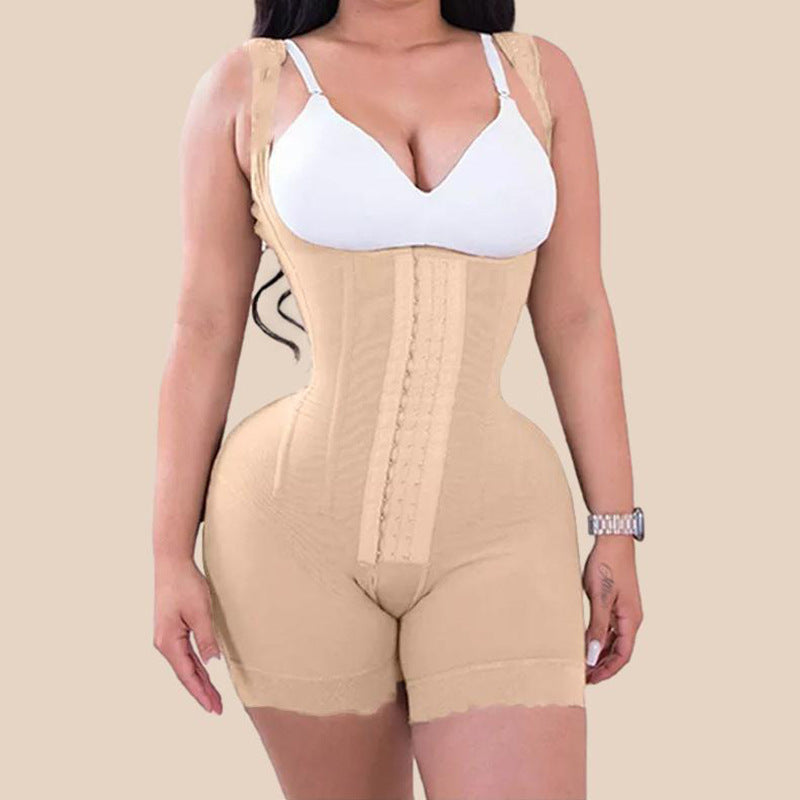 Post Surgical Abdominal Binders High Compression Tummy Tucking Wide Shoulder Strap Women Body Shaper丨Sculpting Soft Bones