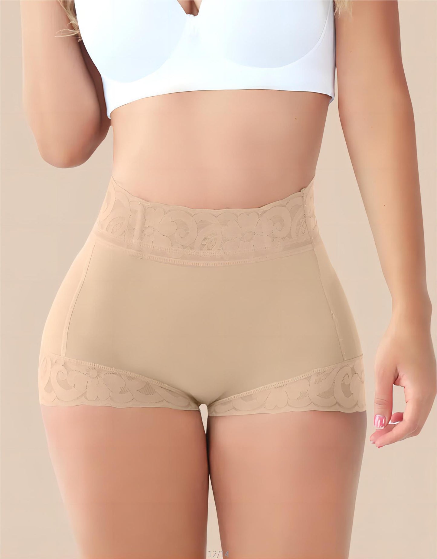 Women's Faja Butt Lifter Briefs Shorts Not roll up