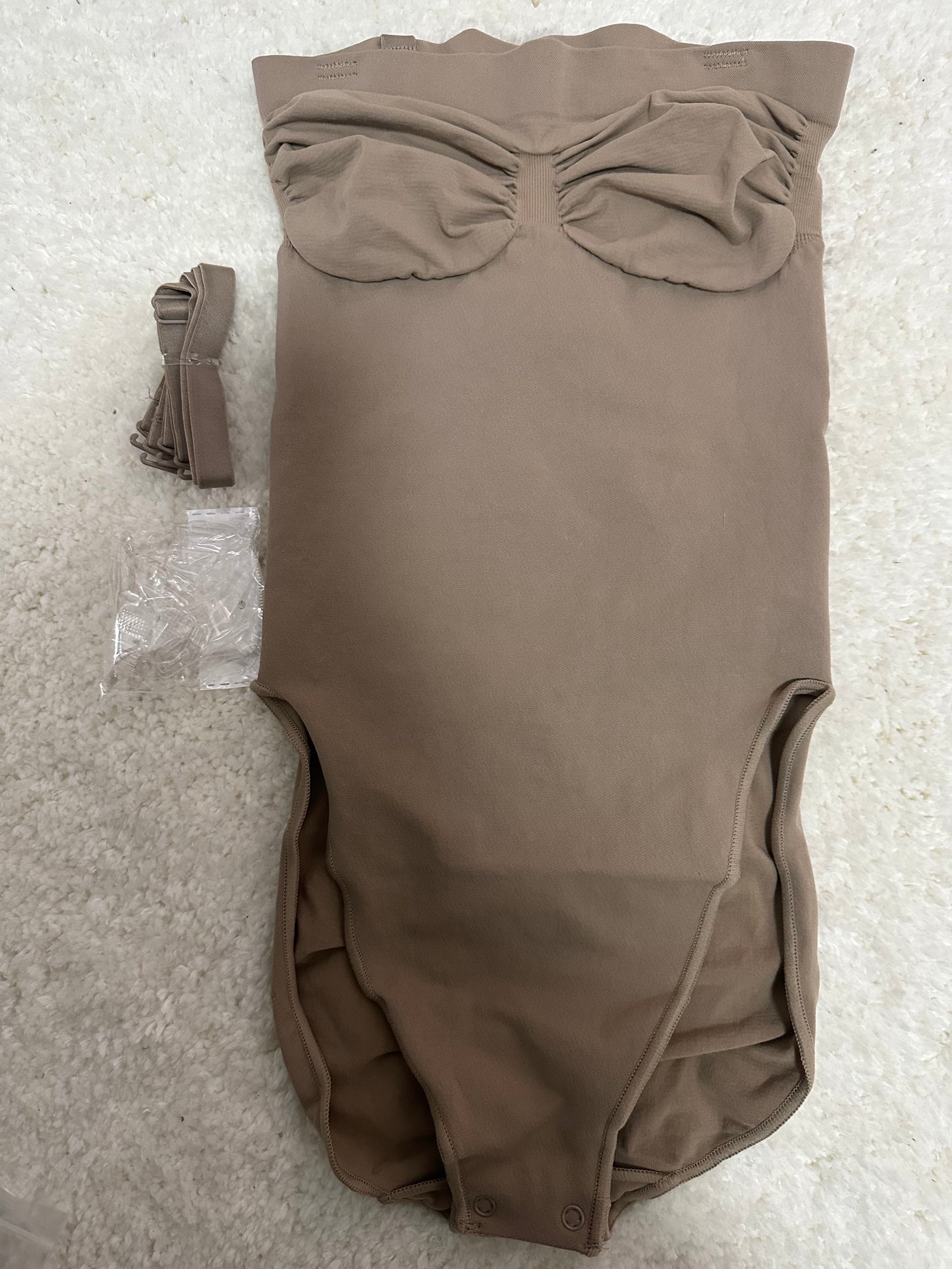 Low Back Shapewear Bodysuit Strapless