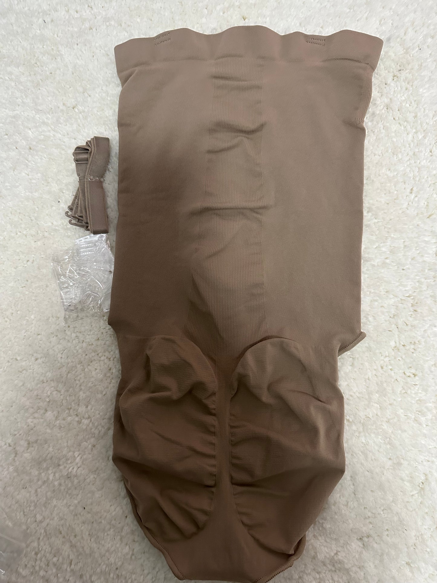 Low Back Shapewear Bodysuit Strapless