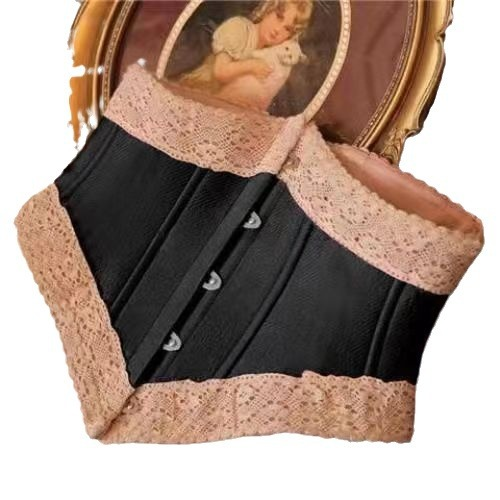 Barbie Black Corset Lace Top 