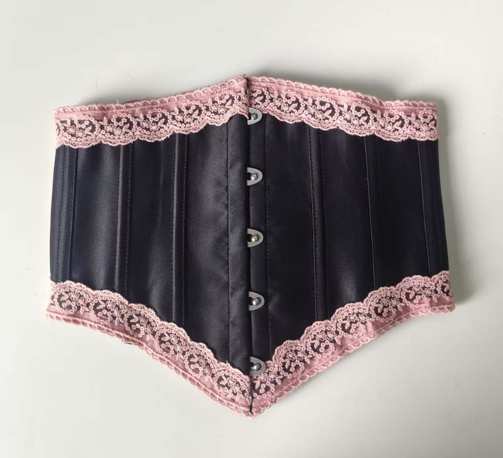 Barbie Black Corset Lace Top 