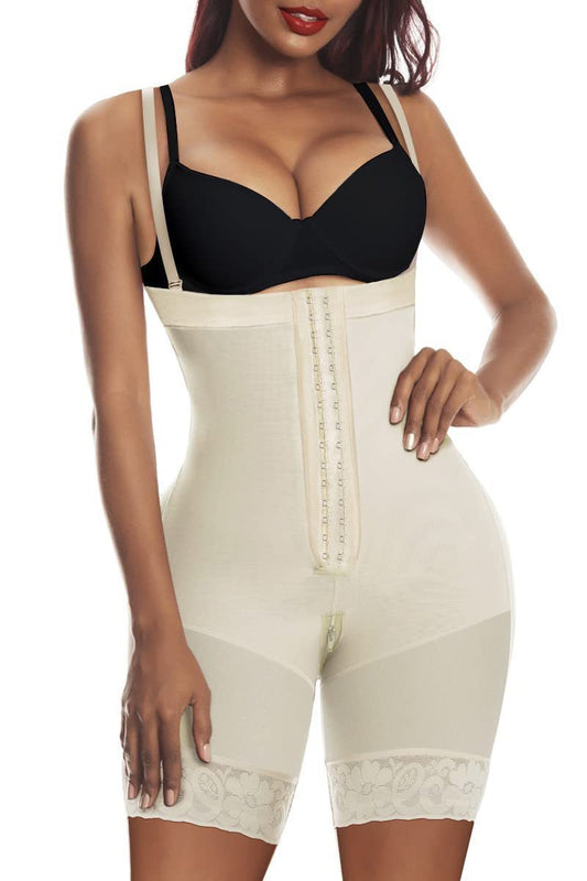 Strapless Body Shaper With Hooks  Powernet