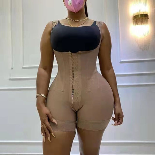 Post Surgical Abdominal Binders High Compression Tummy Tucking Wide Shoulder Strap Women Body Shaper丨Sculpting Soft Bones