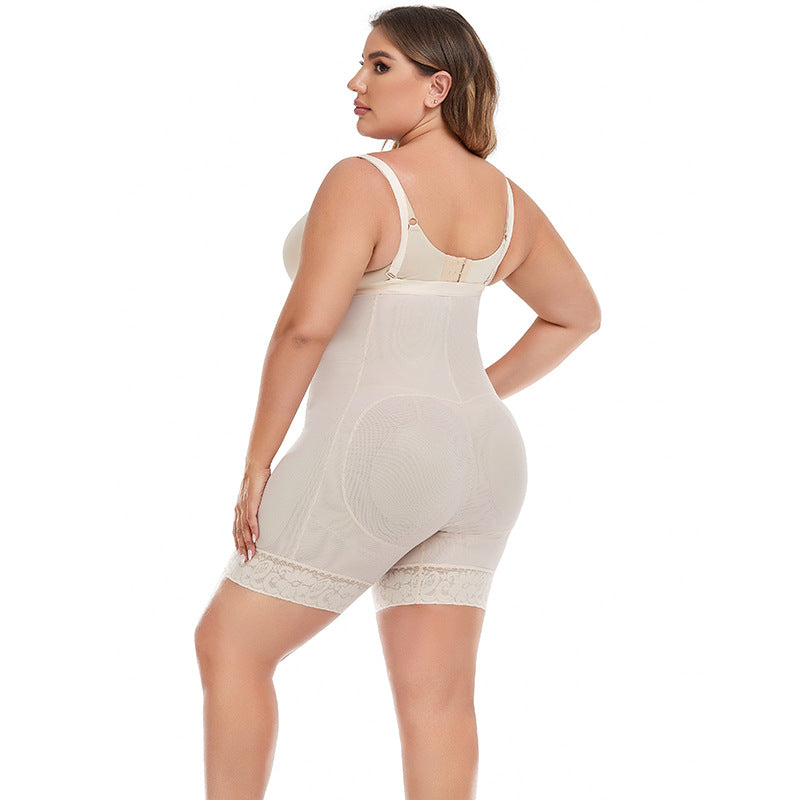 Bulk Widen Padded Body Shaper High Compression With Powernet