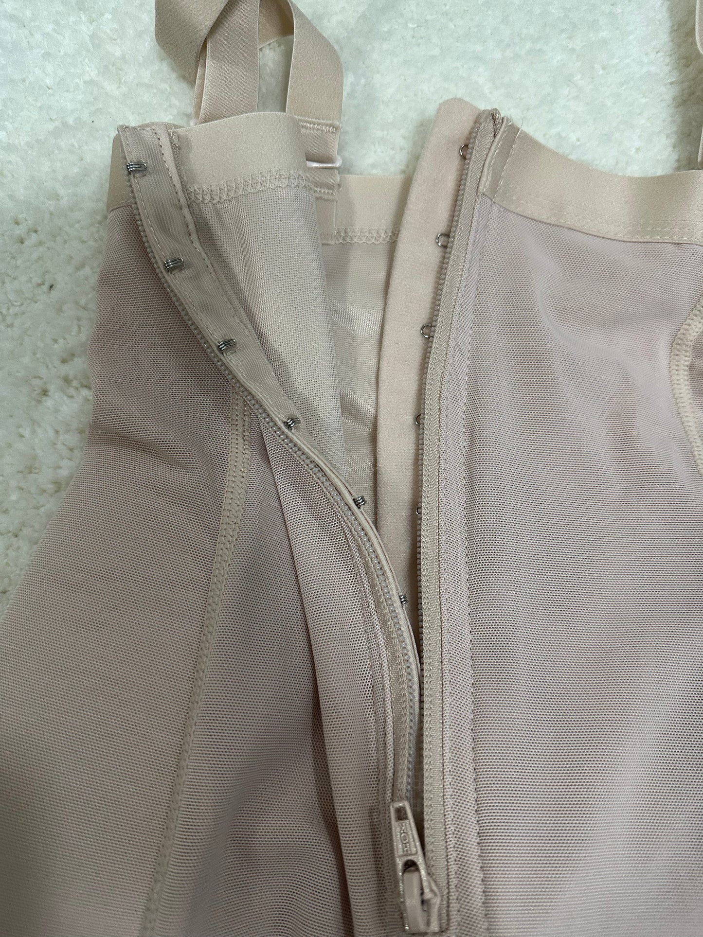 Bulk Widen Padded Body Shaper High Compression With Powernet