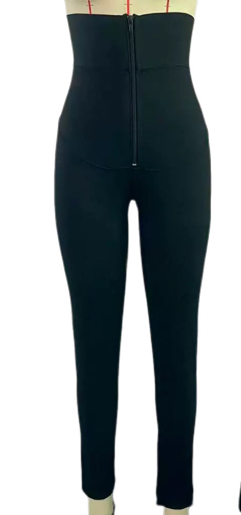 Shapewear Leggings Butt Lifting High Waist Tummy Control Shaper丨Patchwork Waistband