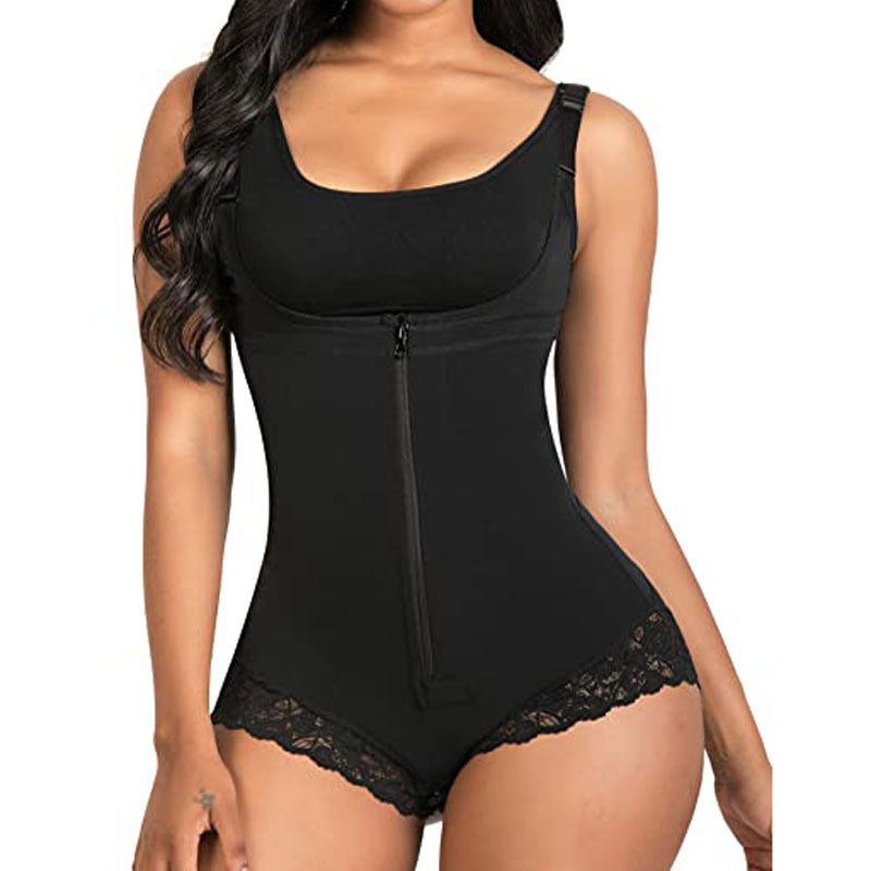 Wholesale Colombian Shapewear With Silicone Lace Edges