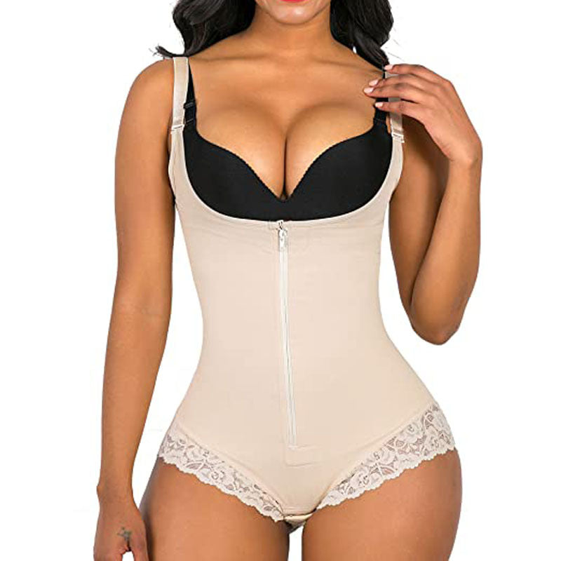 Wholesale Colombian Shapewear With Silicone Lace Edges