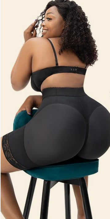 High Waist Strapless Fajas Shapewear Tummy Flattening Underwear