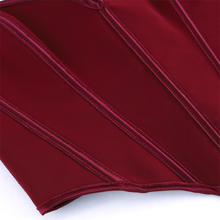 Wholesale Hourglass Silhouette Corset With Hooks For Retailers丨 Sweetheart Neckline