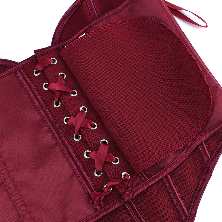 Wholesale Hourglass Silhouette Corset With Hooks For Retailers丨 Sweetheart Neckline