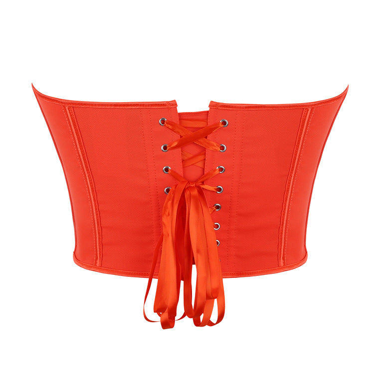 Wholesale Hourglass Silhouette Corset With Hooks For Retailers丨 Sweetheart Neckline