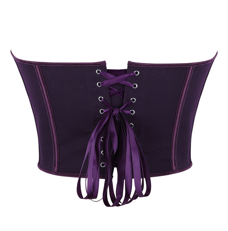 Wholesale Hourglass Silhouette Corset With Hooks For Retailers丨 Sweetheart Neckline