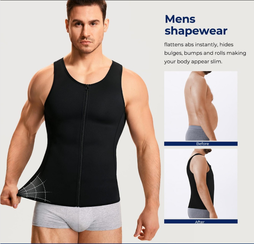 Men's Belly Shaper Wholesale Supplier Tummy Control With Back Support