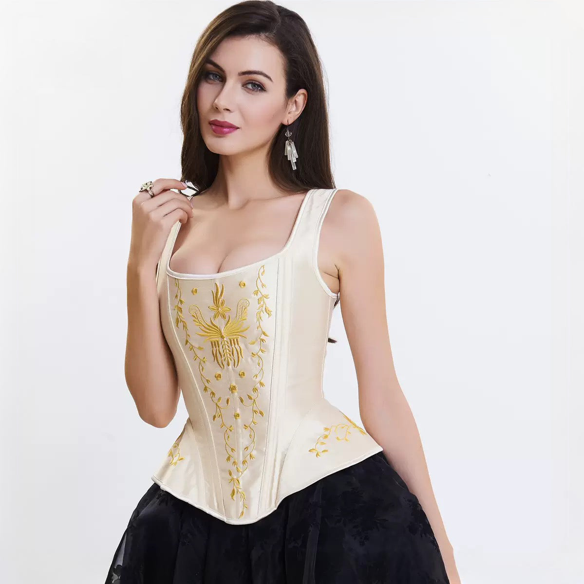 Overbust Corset With Straps