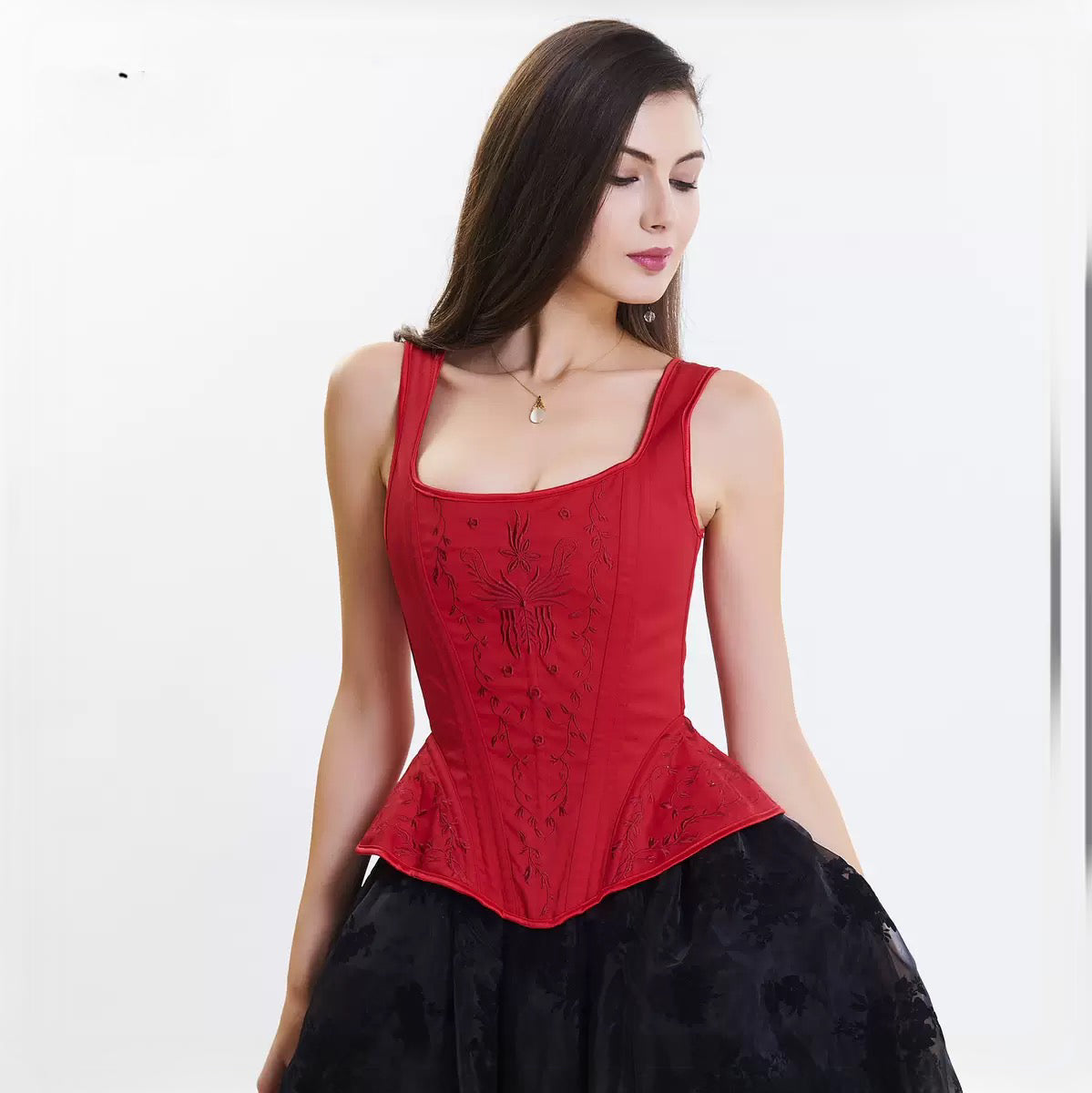 Overbust Corset With Straps