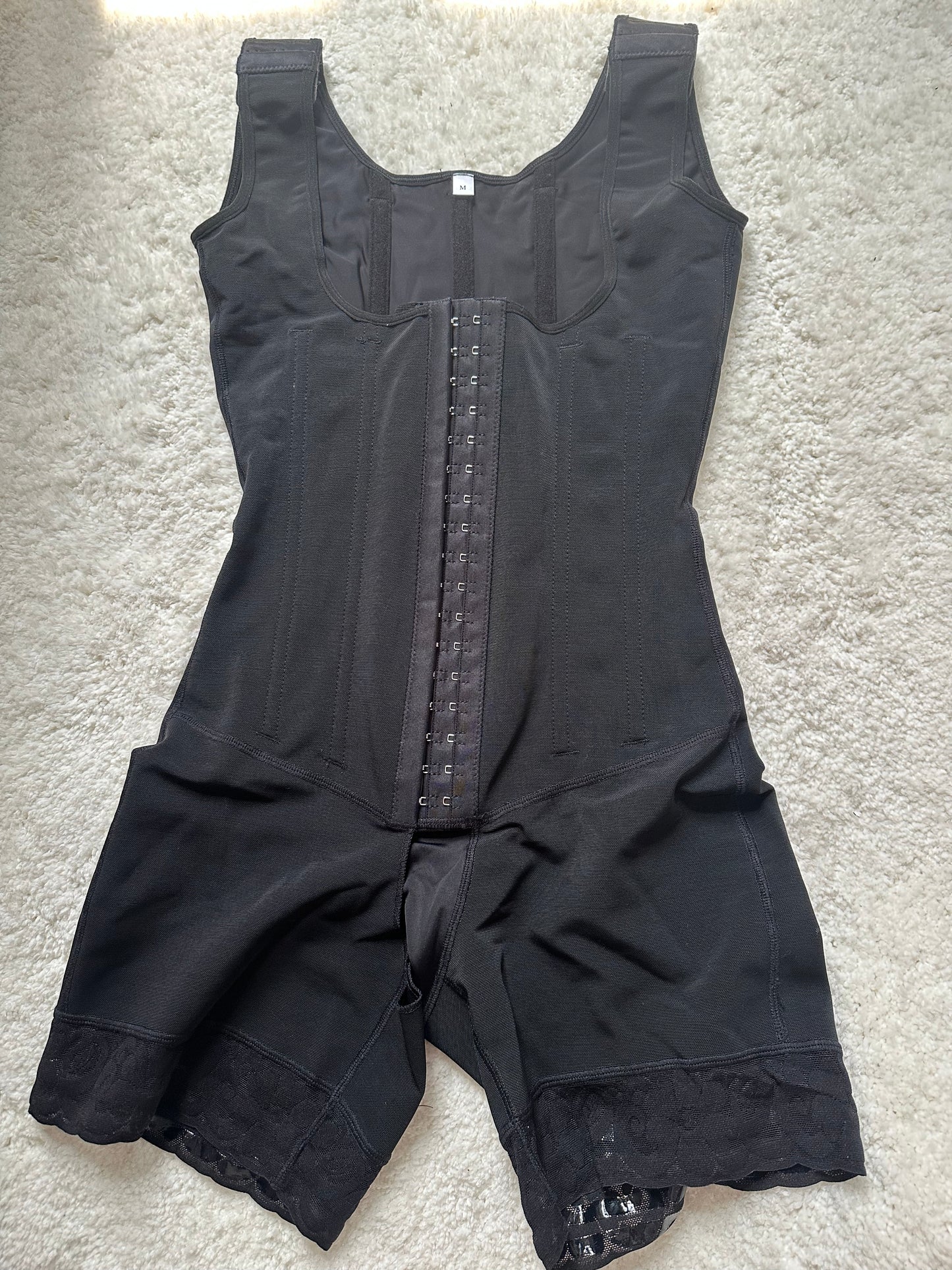 Wholesale Fajas High Compression Tummy Control With Wide Shoulder Straps 丨Abdominal Support 丨Powernet&Lycra