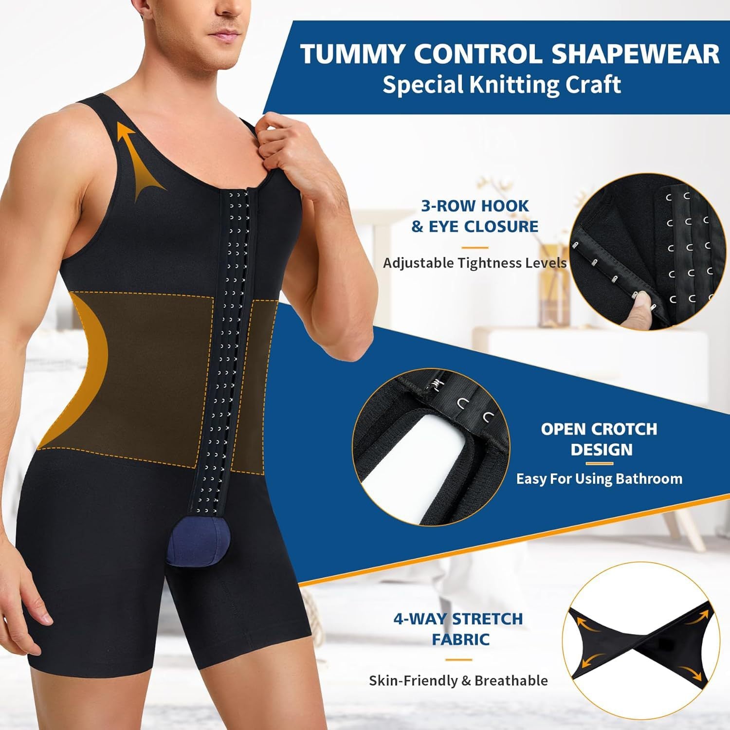 Wholesale Body Shaper With Hooks