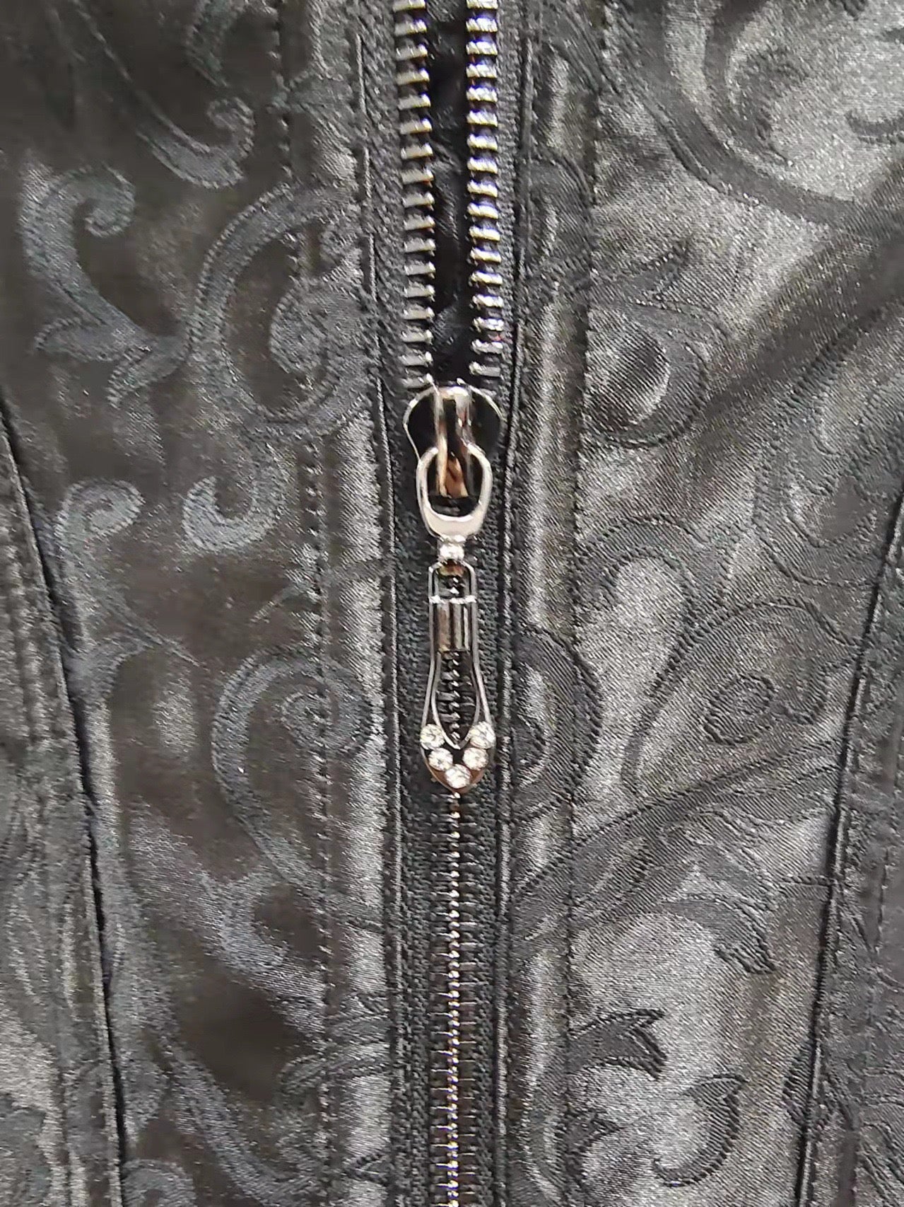 Wholesale Satin&Lace Jacquard Overbust Corset Tops