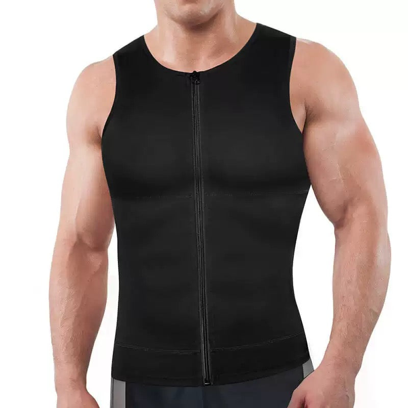  male compression garment for tummy control with back support